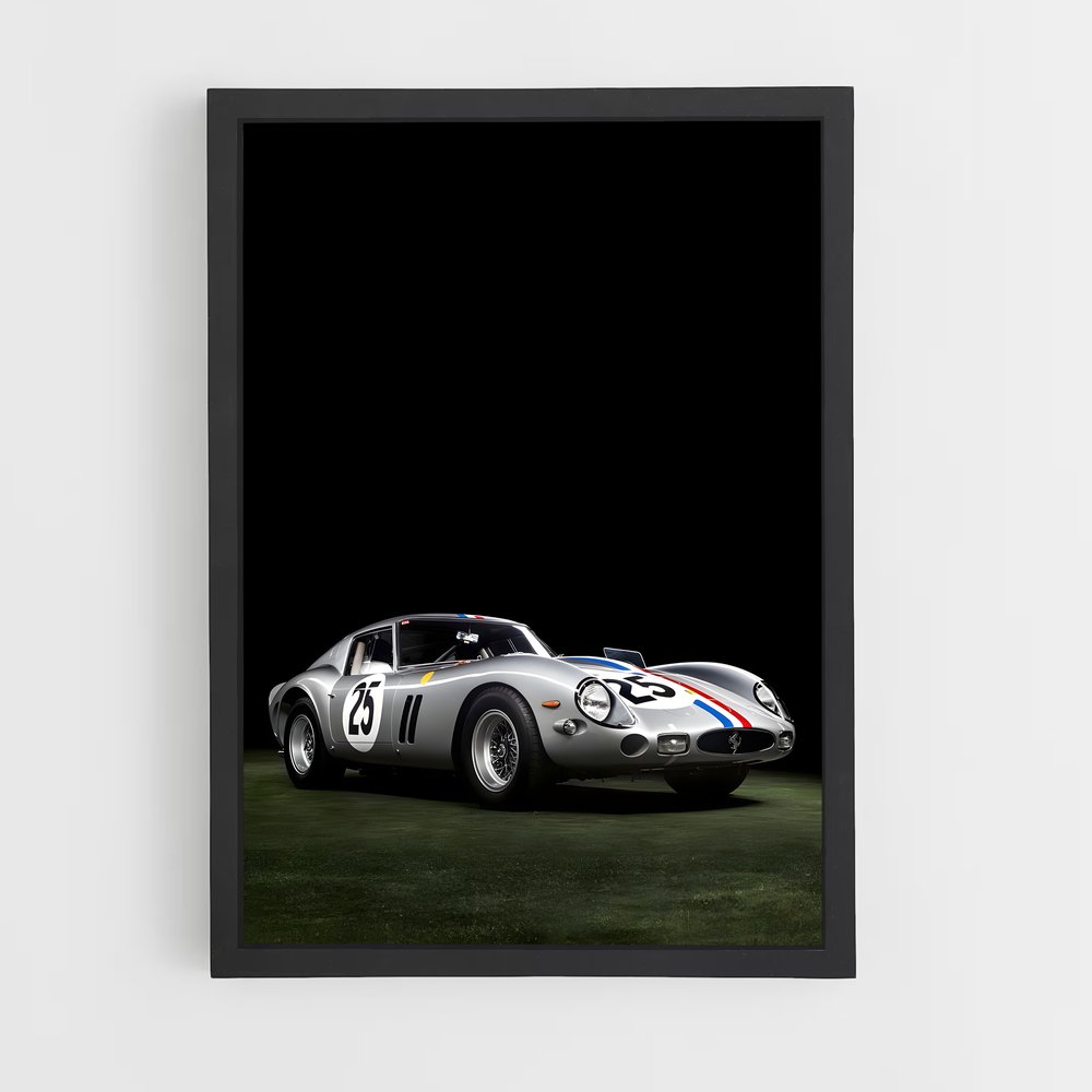 Poster Gto Pelouse – affiche Ferrari (vue 2)